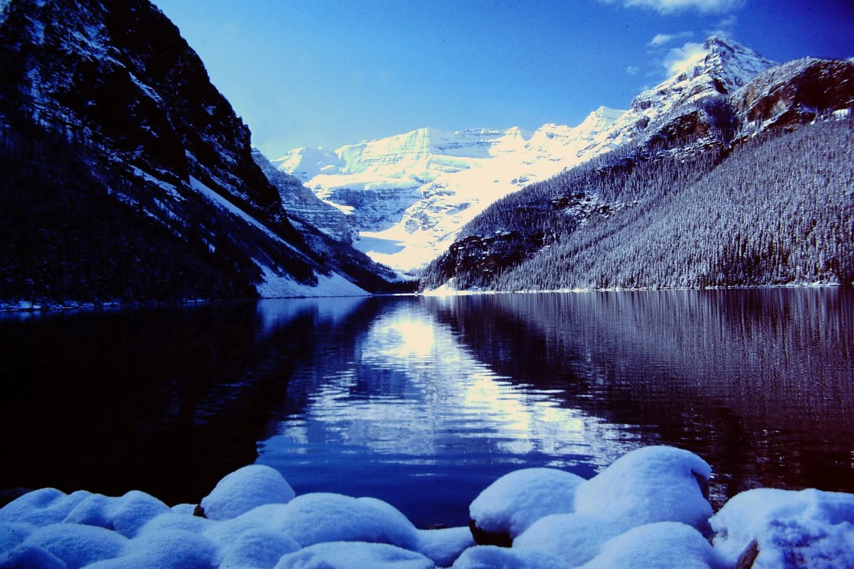 1978 - Lake Louise, Canada 01, a landscape photograph by Bob McNeil